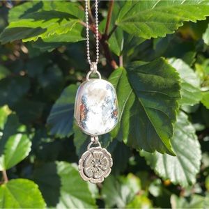 White buffalo pendant